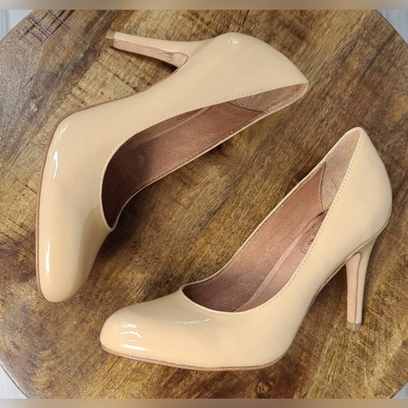 Corso Como Shoes - Corso Como Tan Patent Del Heel SZ 7